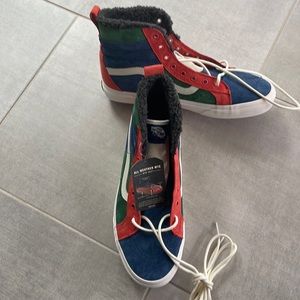 VANS SK8 HI 46 MTE DX IN FAIRWAY GIBRALTER SEA. MENS SIZE 10.